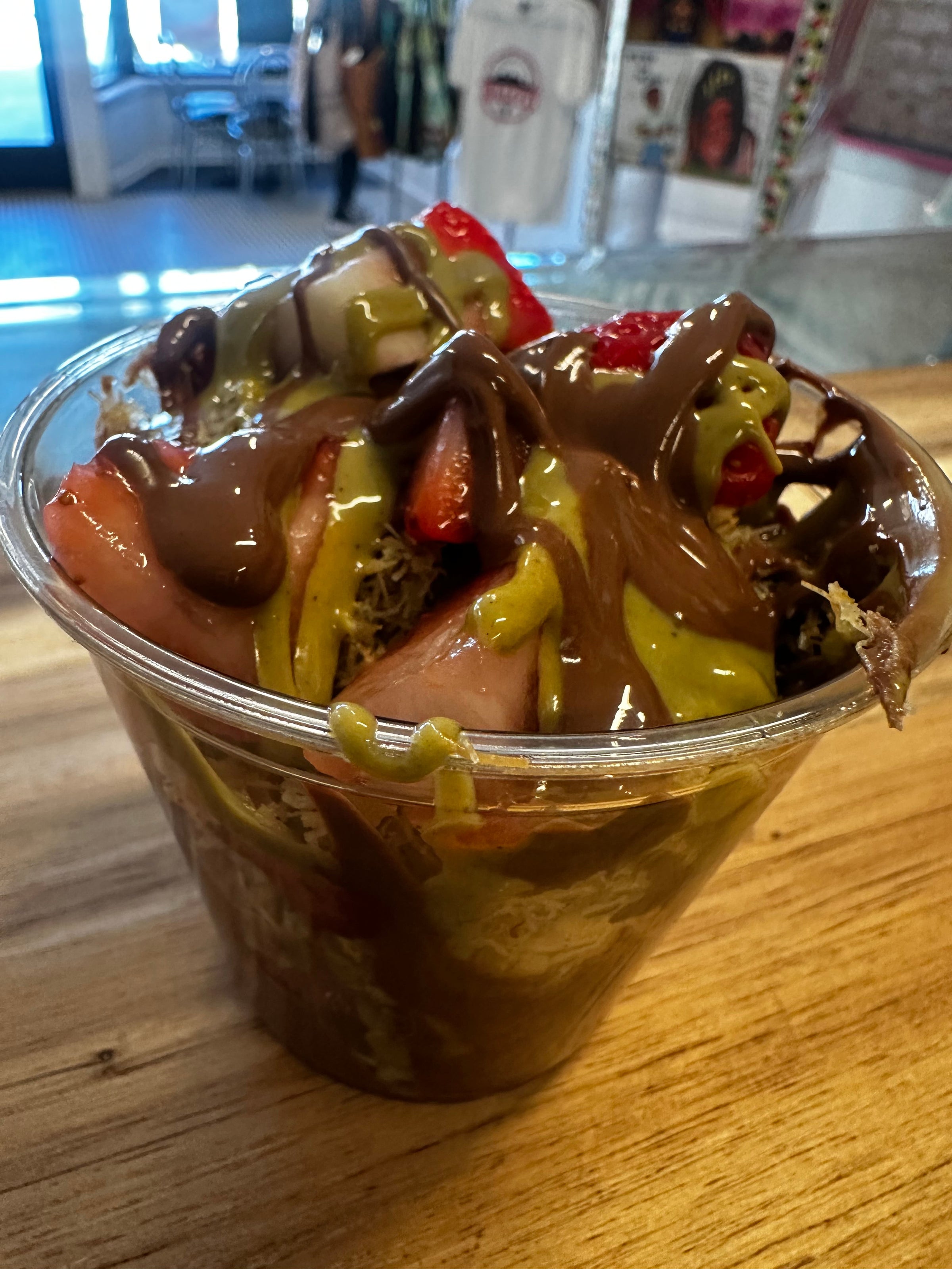 Dubai Chocolate Strawberry Cups | East Durham Sweet Shoppe